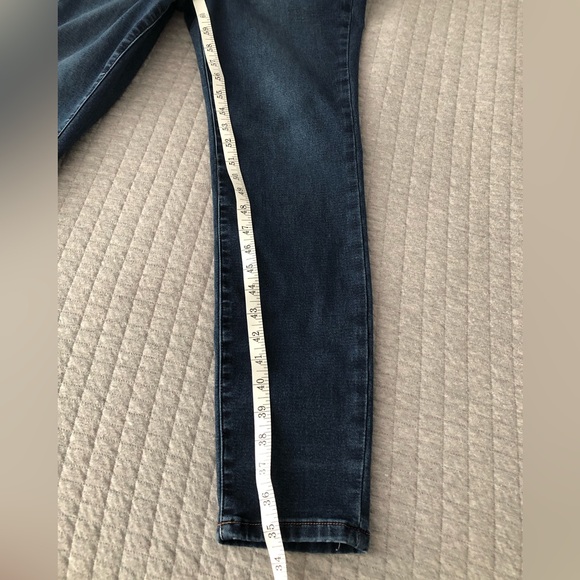 Nicole Miller Soho High Rise Ankle Skinny Stretch Jeans - Picture 6 of 10